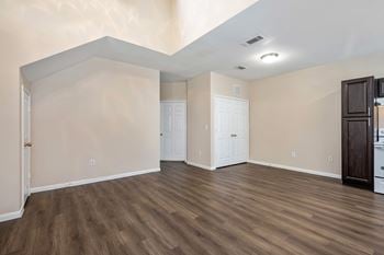 Wood-style plank flooring